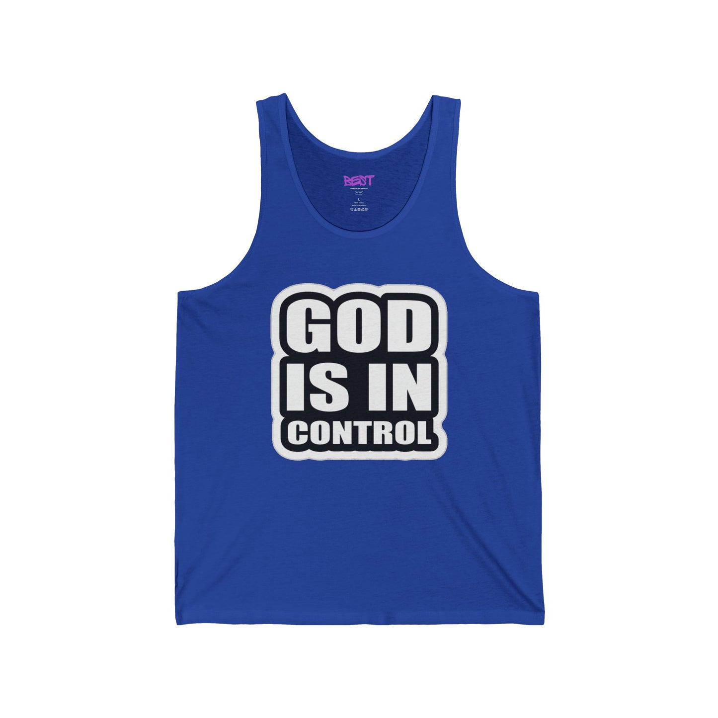 God Is In Control Tank